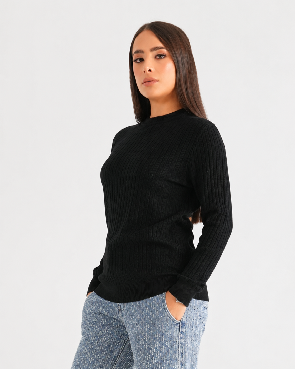 SUÉTER HISA024 NEGRO