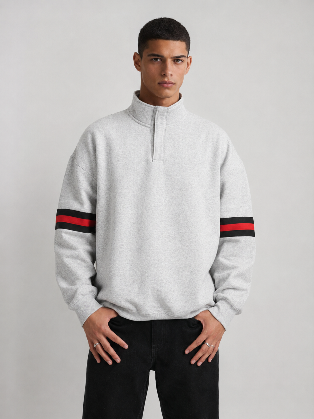 BUZO SA136 GRIS