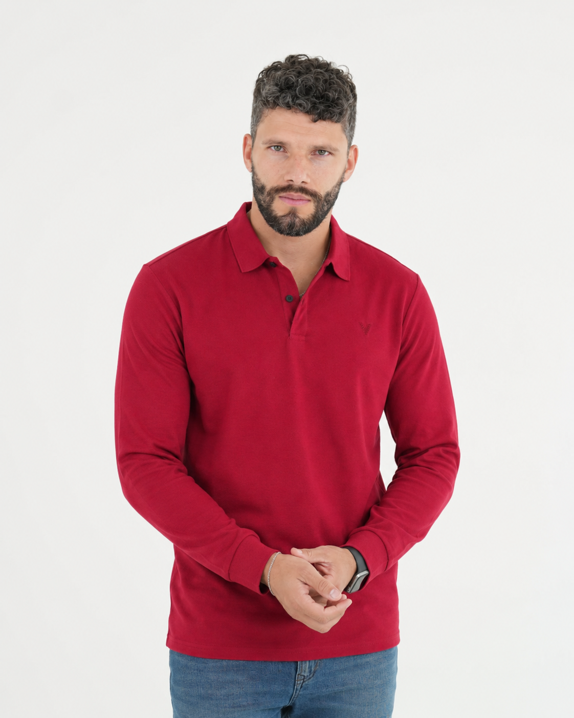 CAMISA POLO CAP009 ROJO