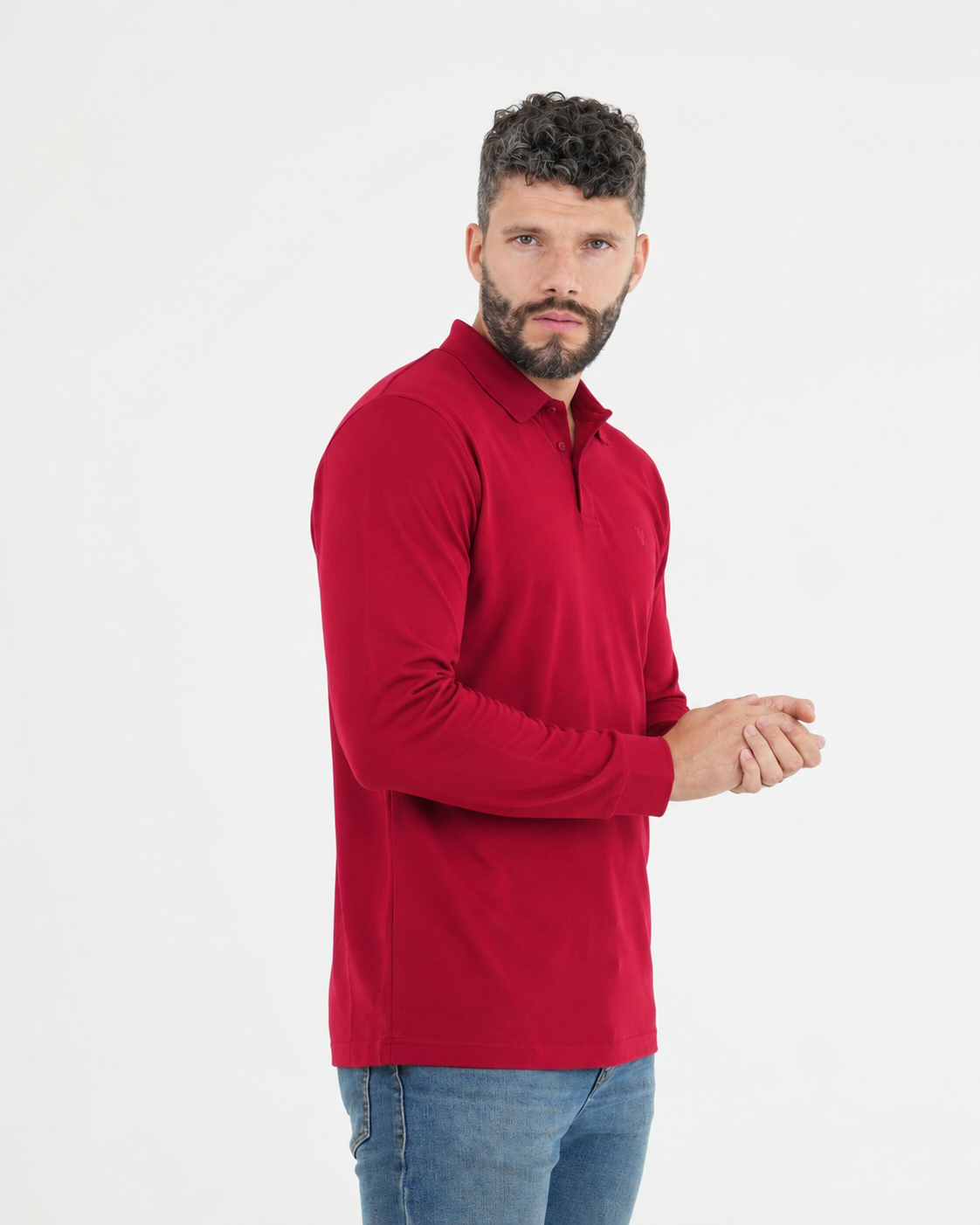 CAMISA POLO CAP009 ROJO
