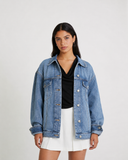 CHAQUETA DENIM MVR015 AZUL