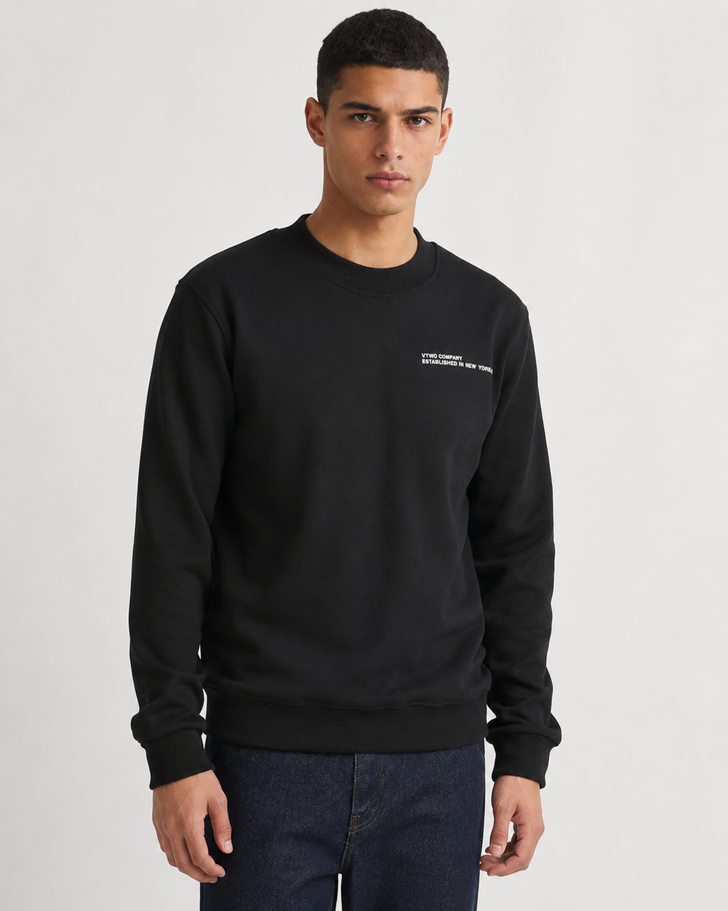 BUZO LSA014 NEGRO