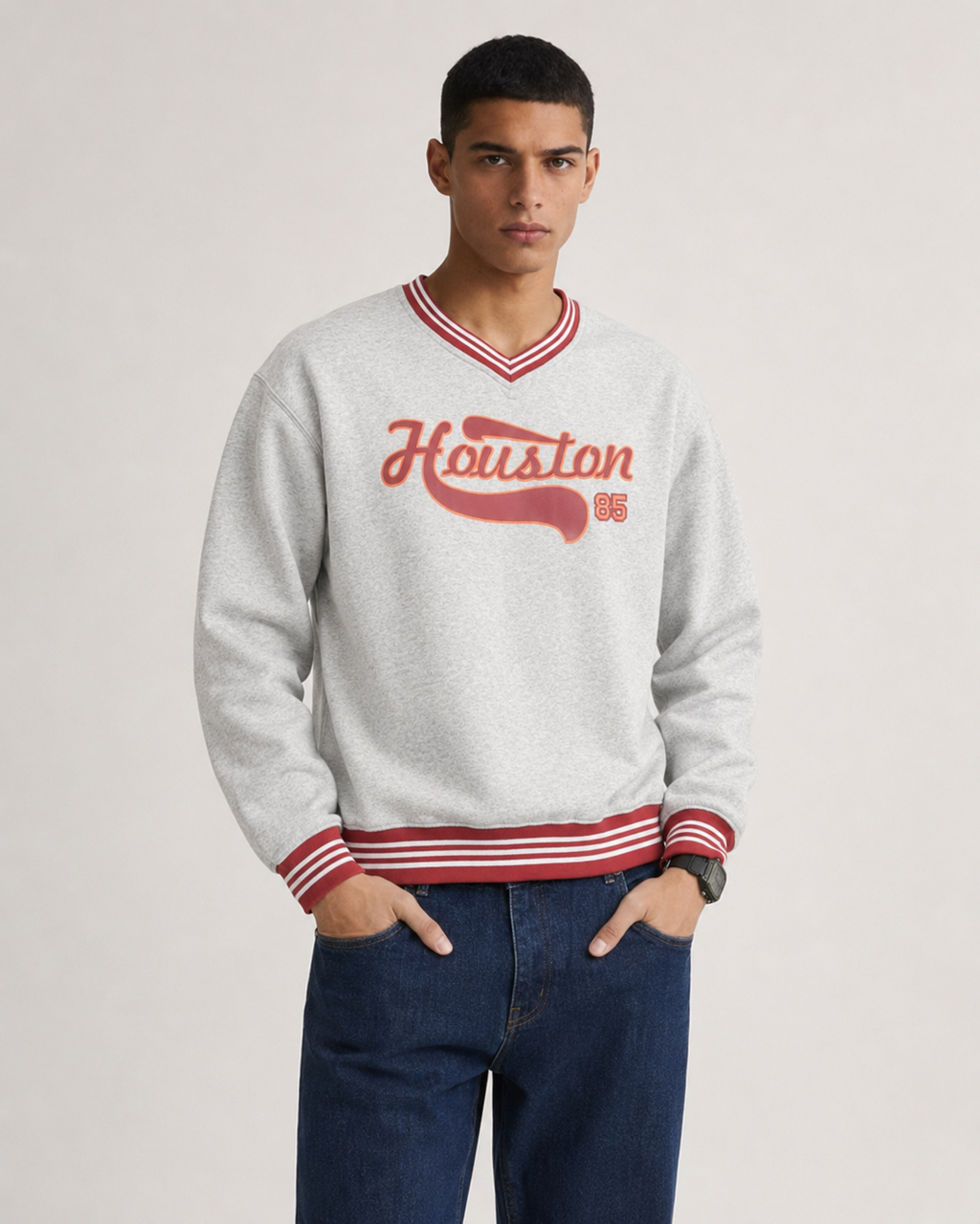 BUZO FMSA030 GRIS