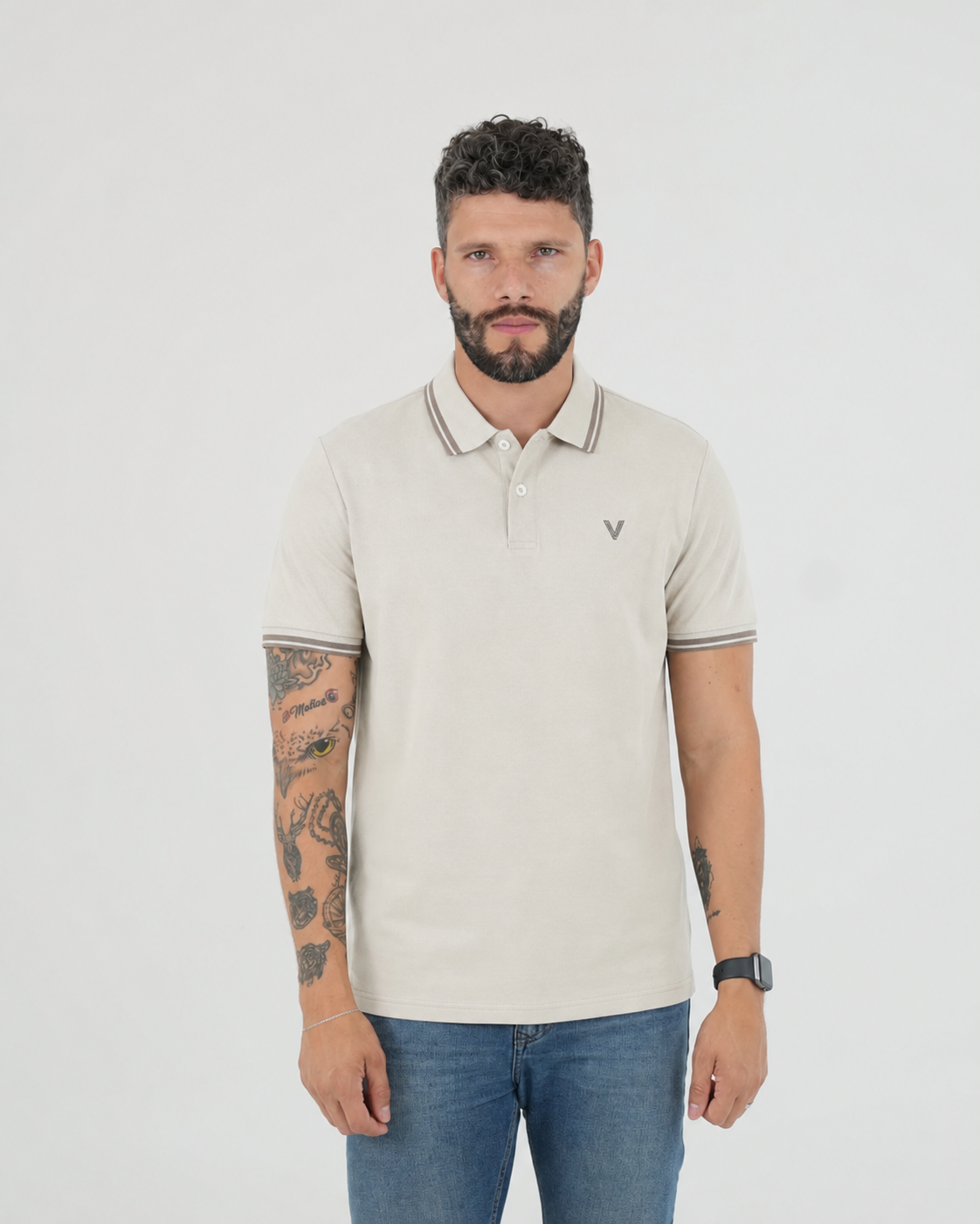 CAMISA POLO CAP005 KHAKI
