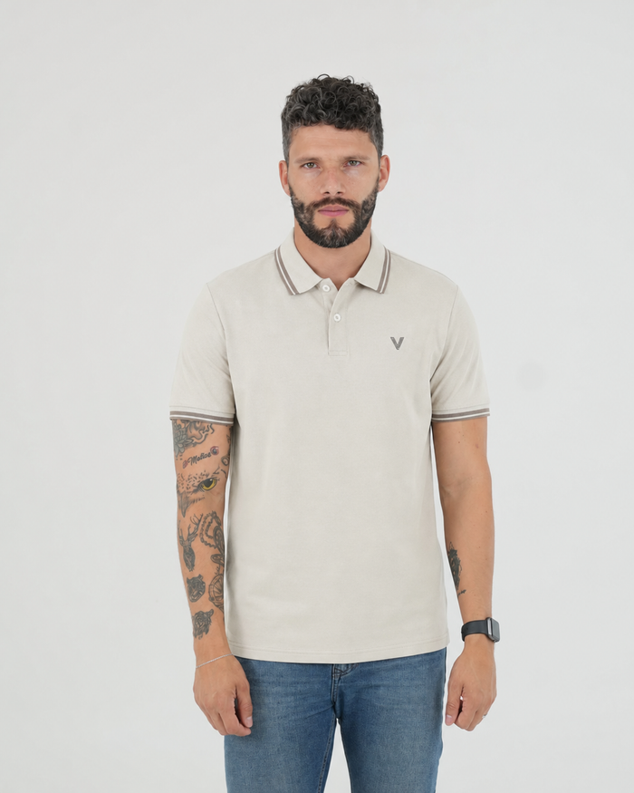 CAMISA POLO CAP005 KHAKI