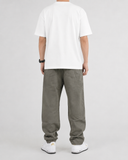 PANTALÓN VERDE CON CINTURA AJUSTABLE PARA HOMBRE