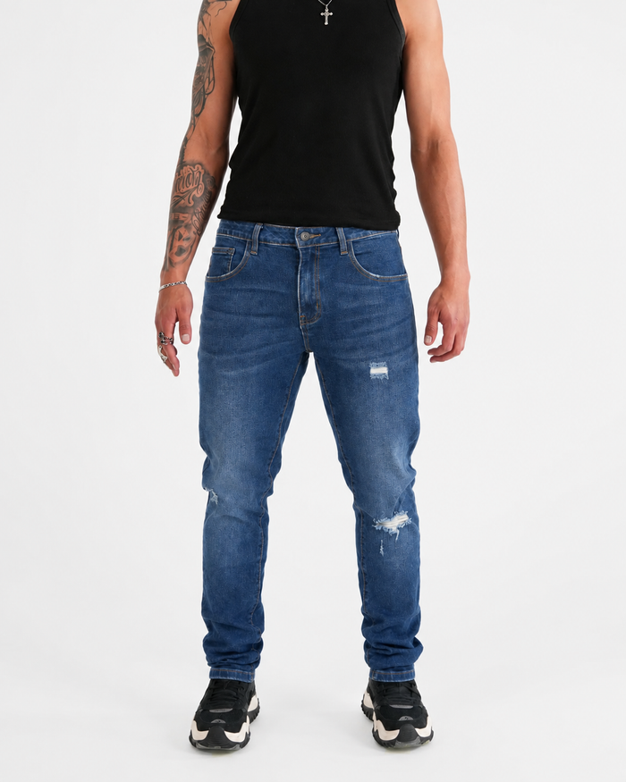 JEAN SKINNY JH001 (JF) AZUL