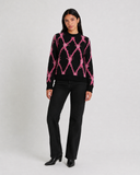 SUÉTER MSA155 NEGRO ROSA