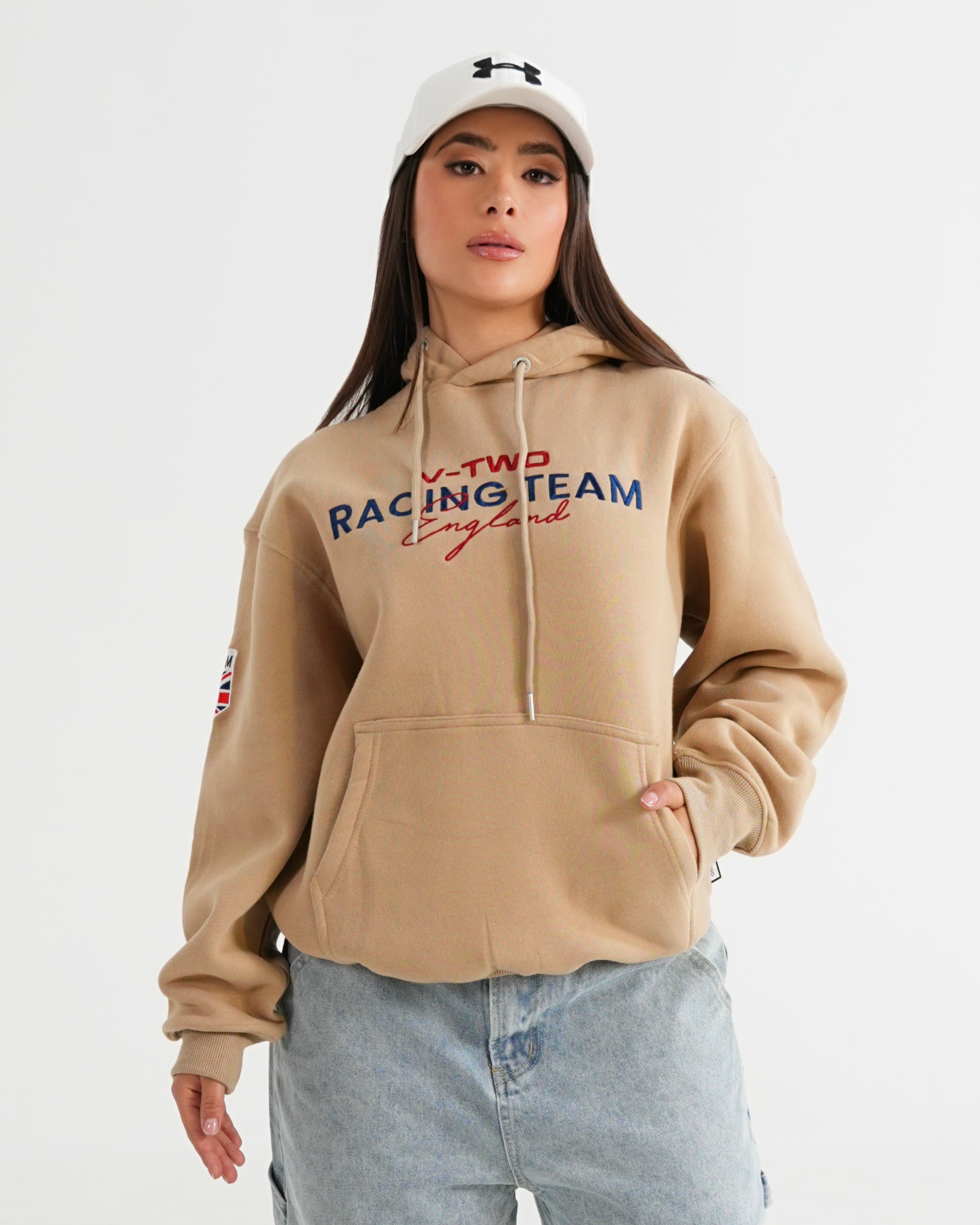 HOODIE FSA079 KHAKI