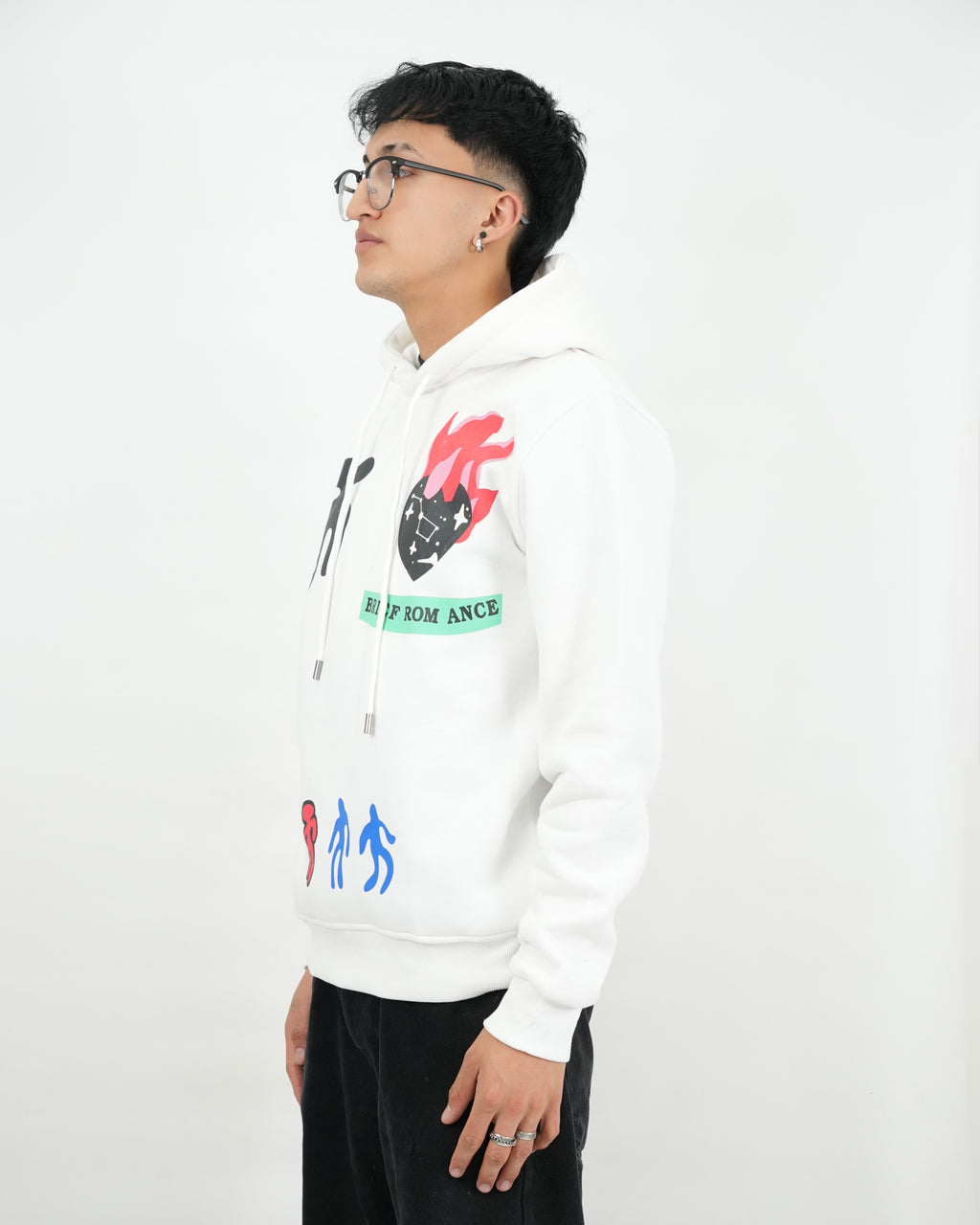 HOODIE LSA004 BLANCO