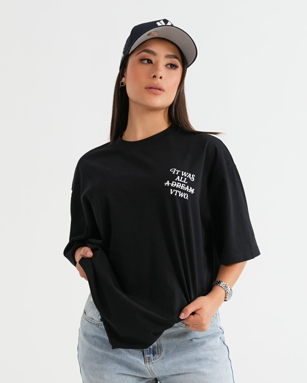 CAMISETA FCA016 NEGRO