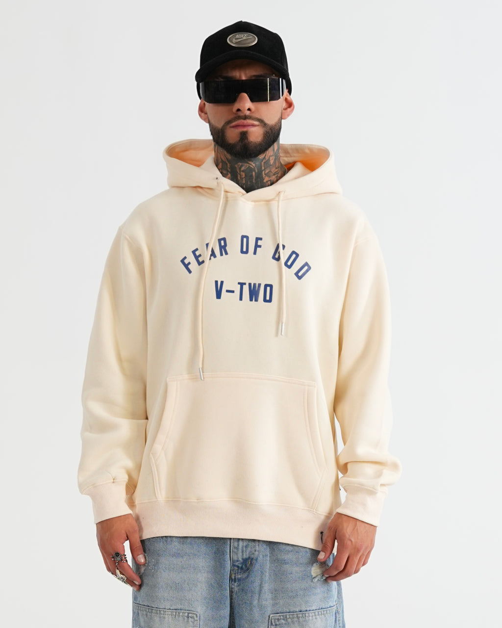 HOODIE FSA080 BEIGE