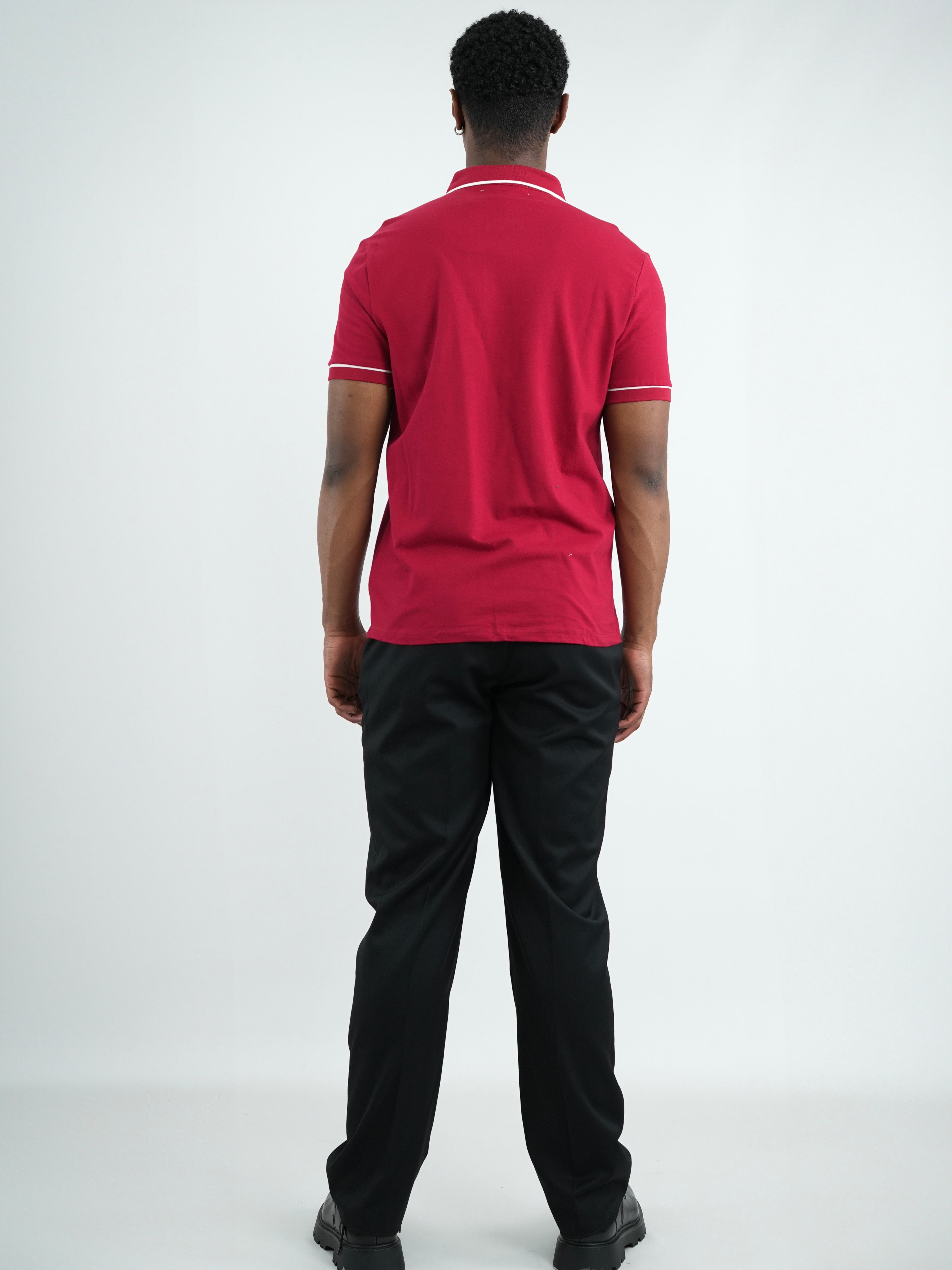 CAMISA POLO CAP001 ROJO