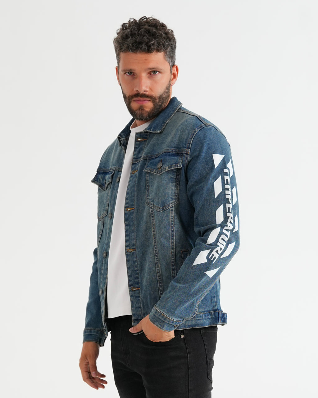 CHAQUETA DENIM VR038 AZUL O
