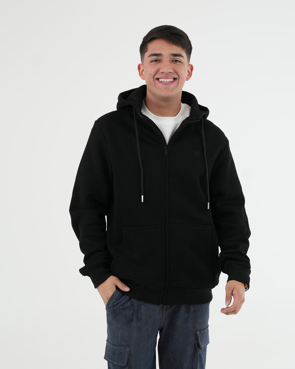 CHAQUETA FSA054 NEGRO