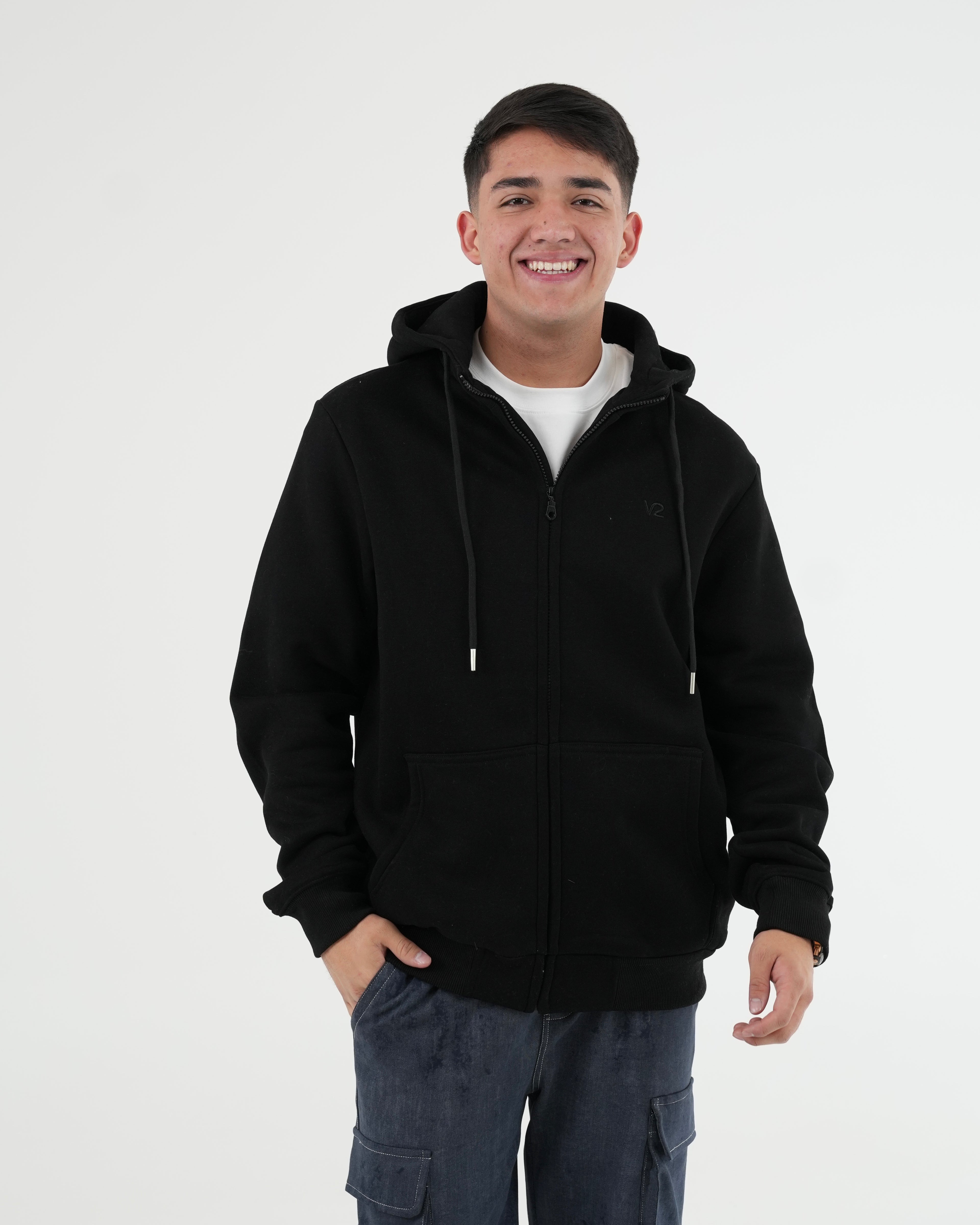 CHAQUETA FSA054 NEGRO