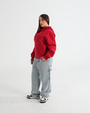 HOODIE FSA083 ROJO