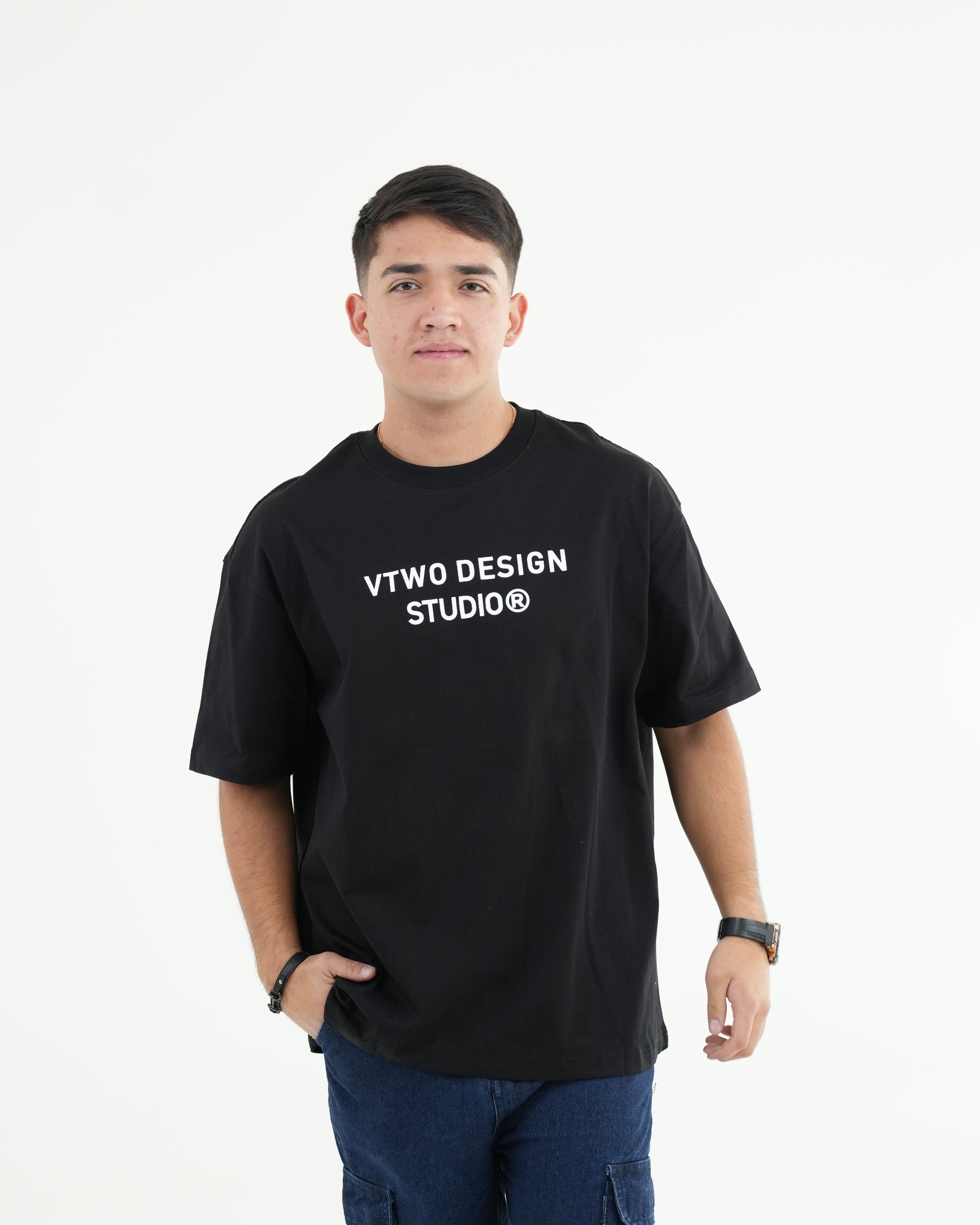 CAMISETA FCA008 NEGRO