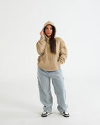 HOODIE FSA068 KHAKI C