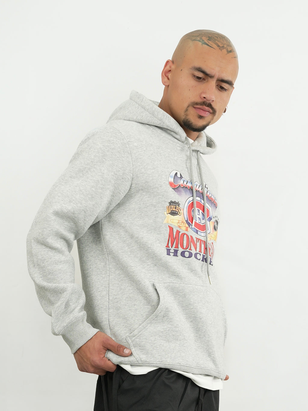 HOODIE FSA043 GRIS