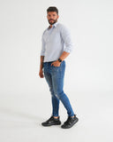 JEAN JH001 JBC AZUL