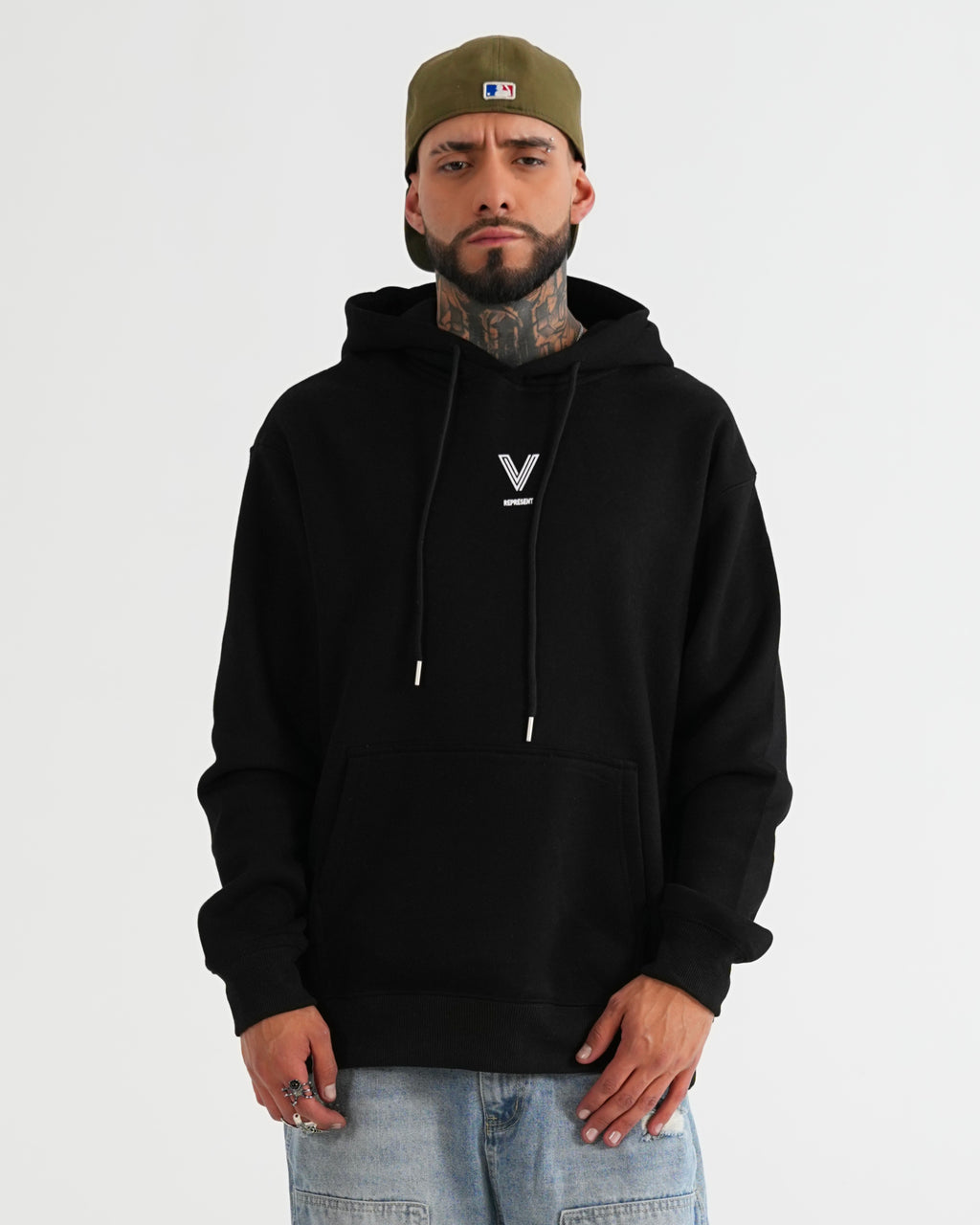 HOODIE FSA083 NEGRO
