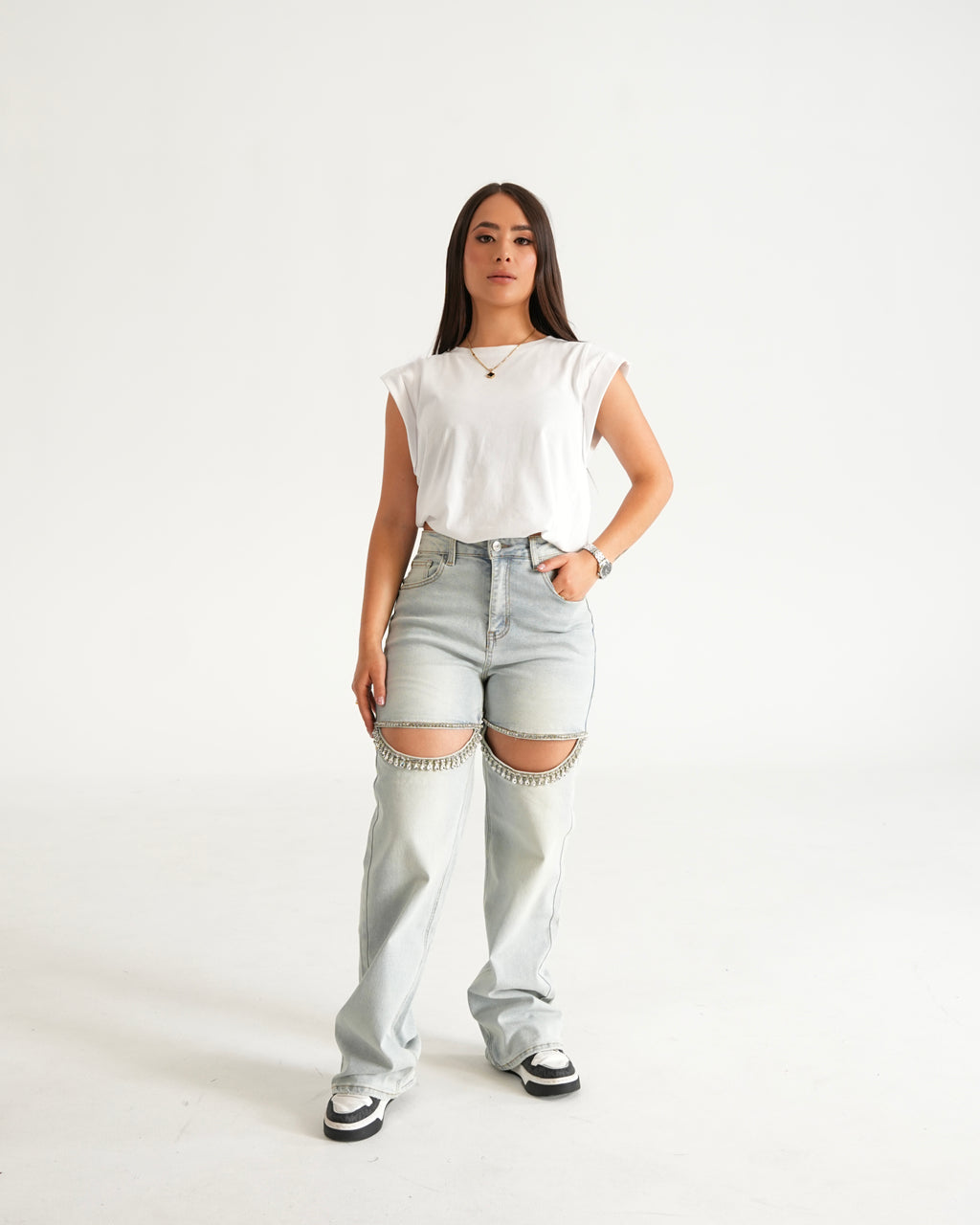 JEAN JD003 MJBN AZUL