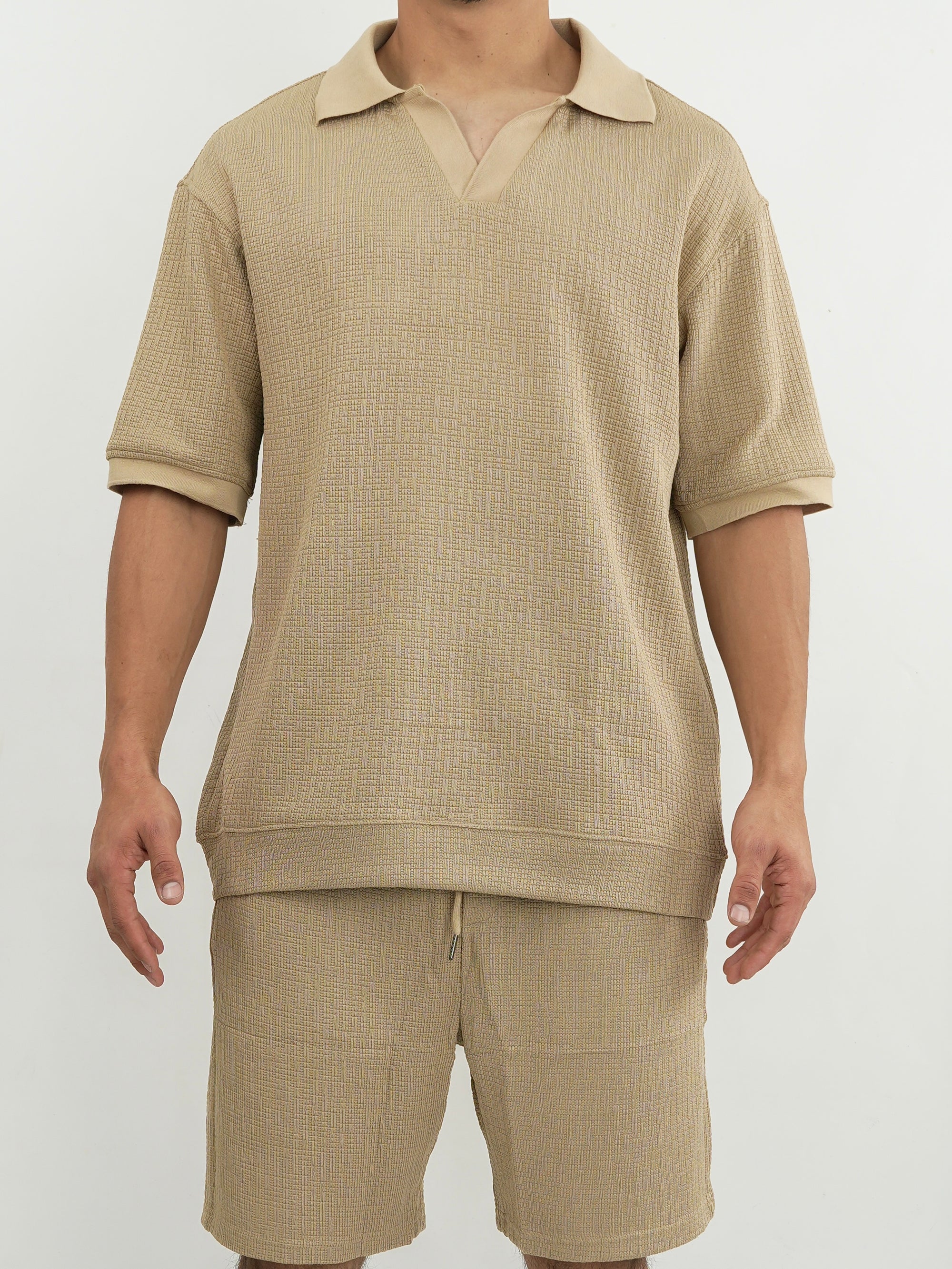 CONJUNTO HOMBRE CHST002 KHAKI