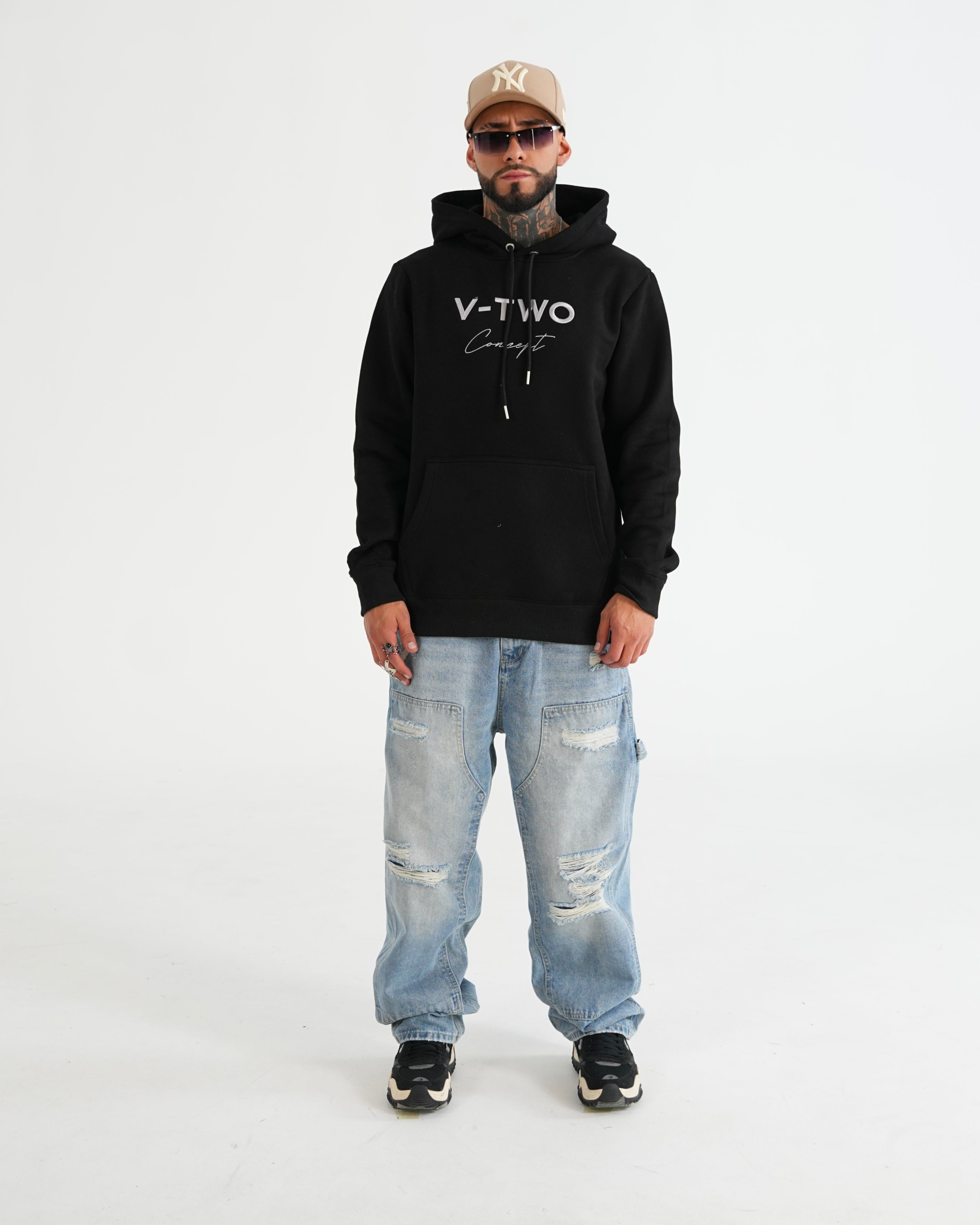 HOODIE FSA070 NEGRO