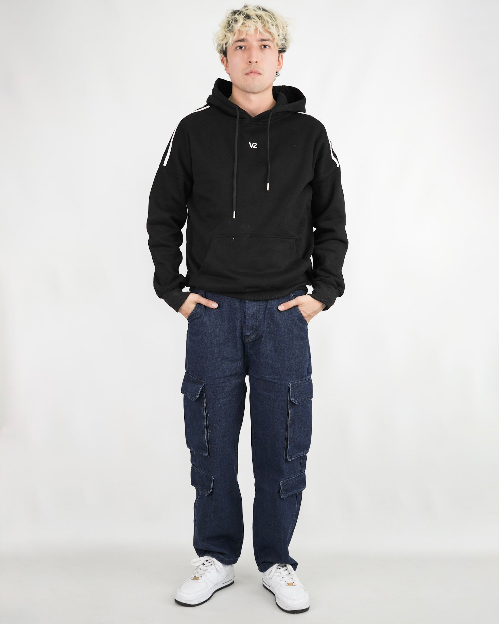 HOODIE FSA065 NEGRO
