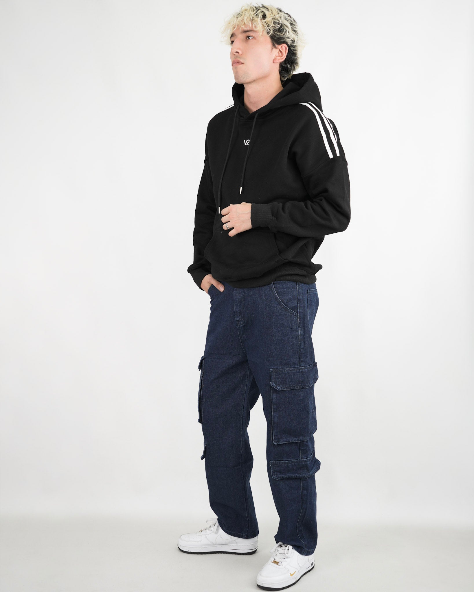 HOODIE FSA065 NEGRO
