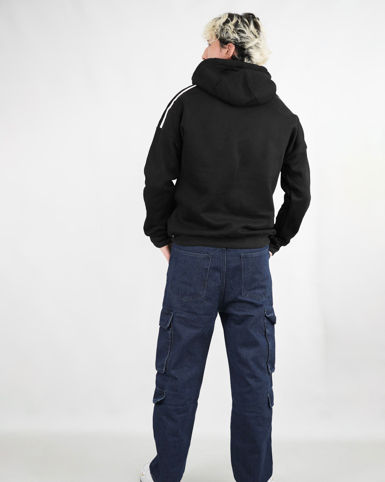 HOODIE FSA065 NEGRO