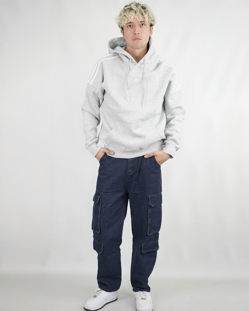 HOODIE FSA065 GRIS