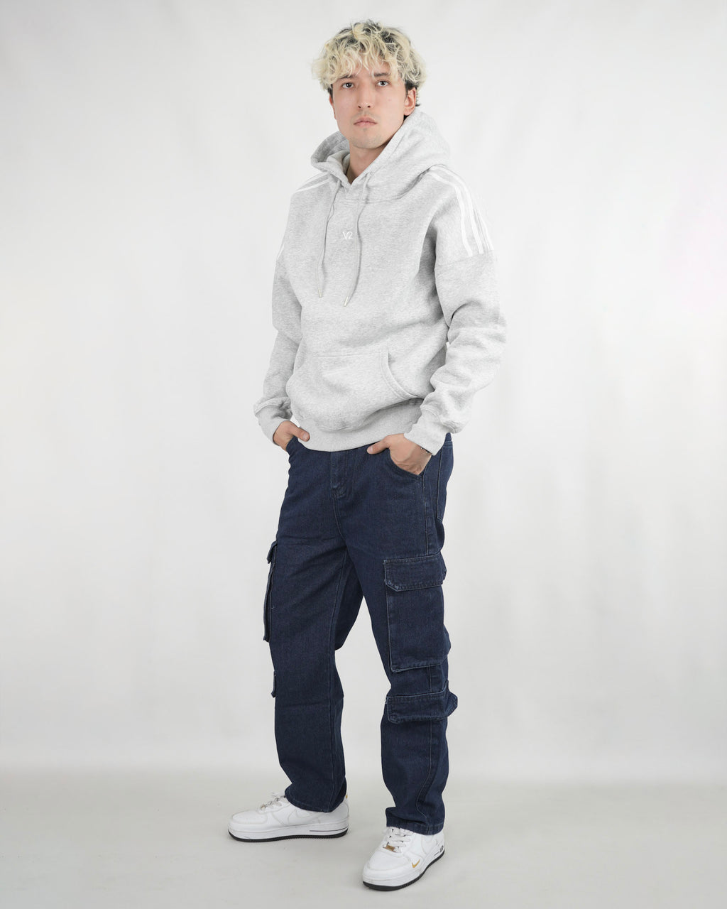 HOODIE FSA065 GRIS