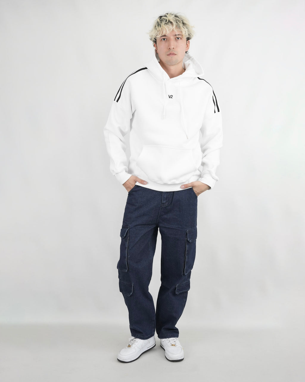HOODIE FSA065 BLANCO