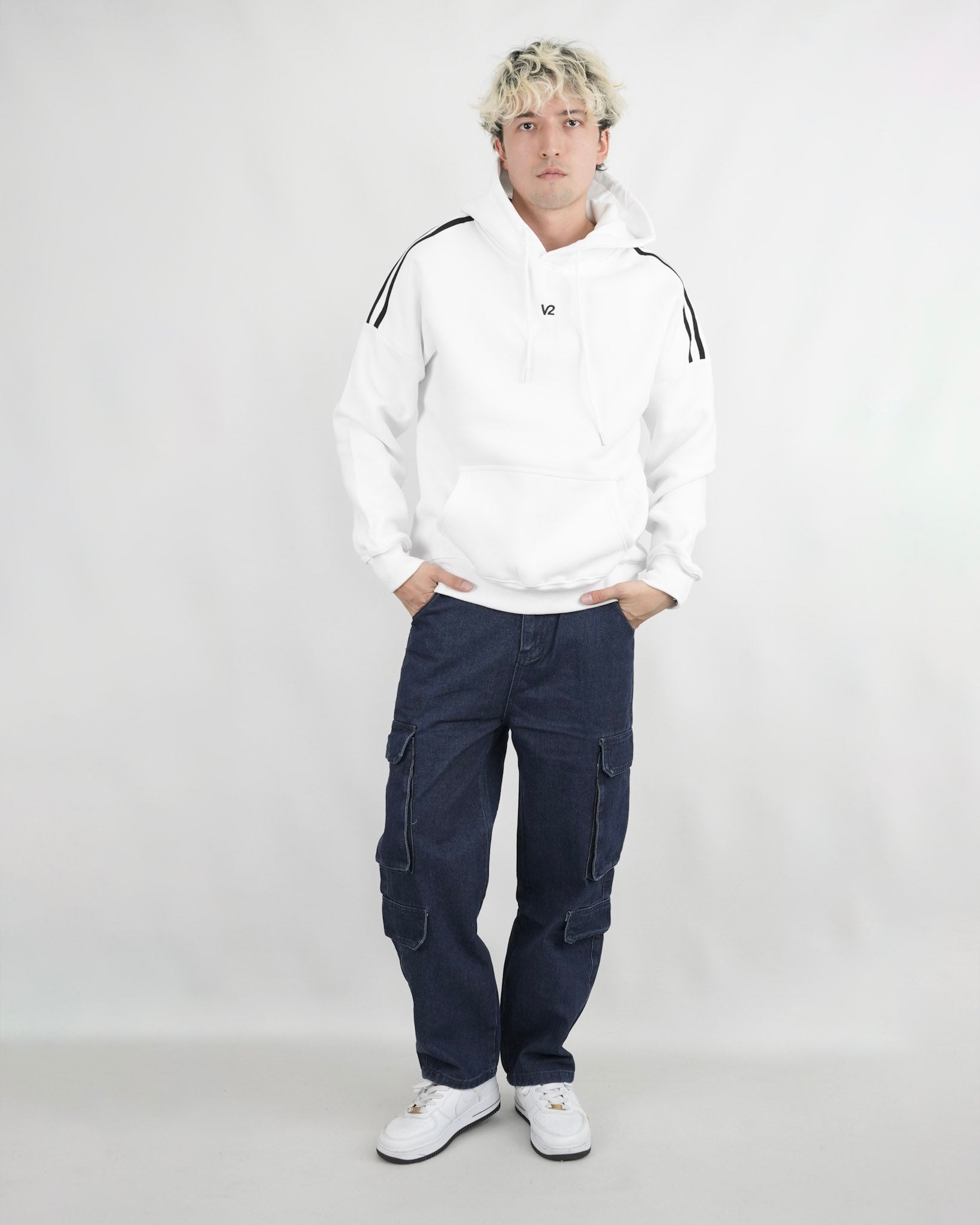 HOODIE FSA065 BLANCO