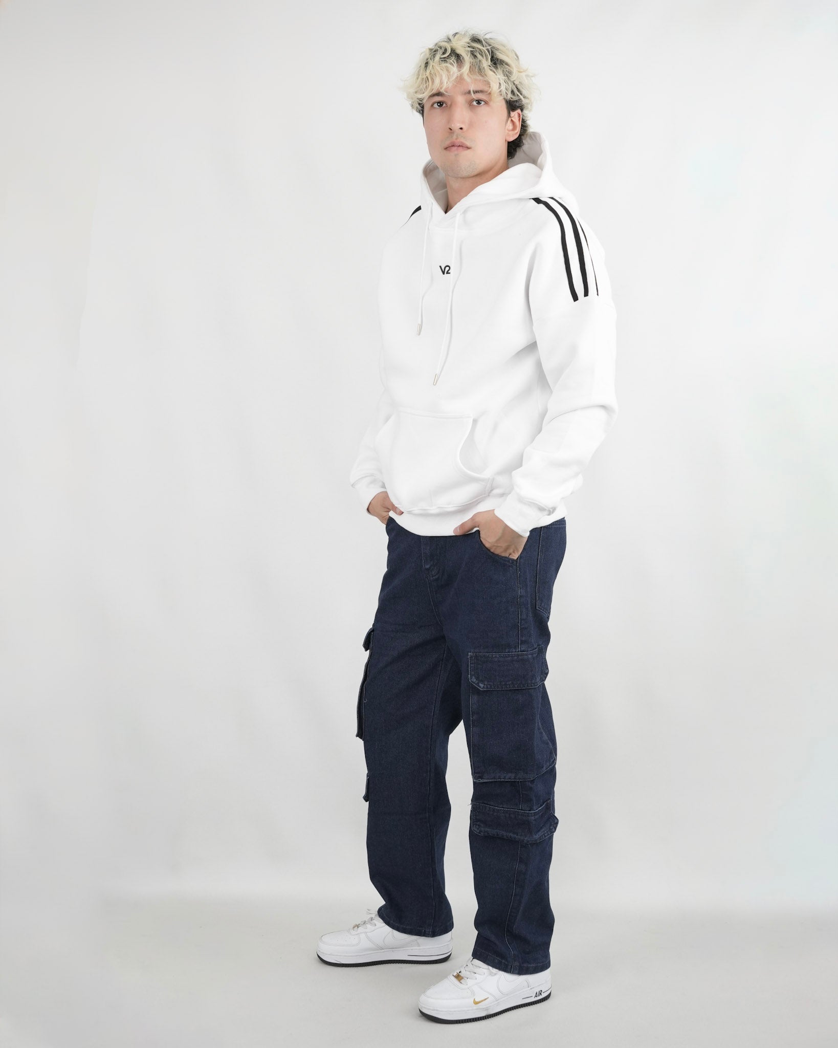 HOODIE FSA065 BLANCO