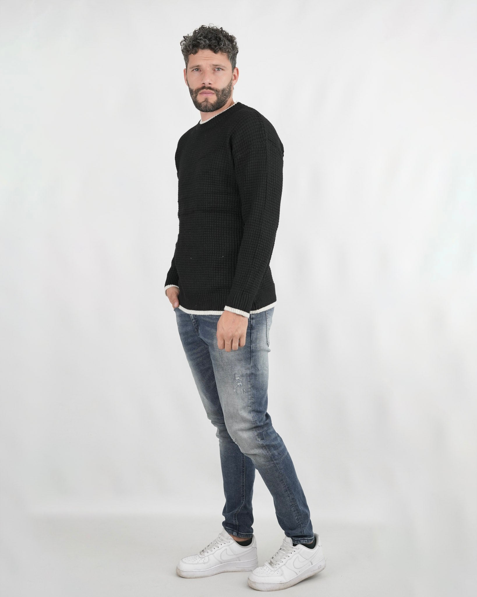 SUETER HISA011 NEGRO