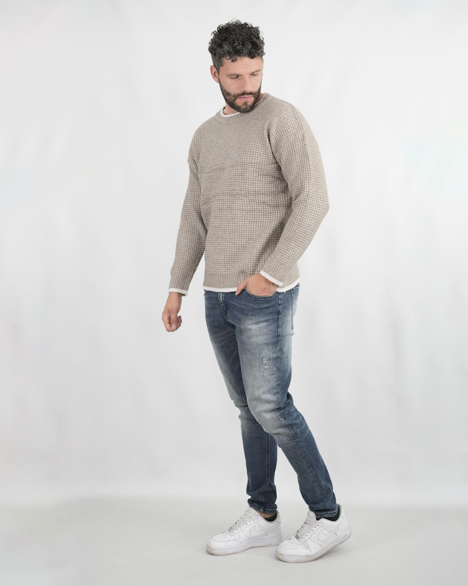 SUETER HISA011 KHAKI