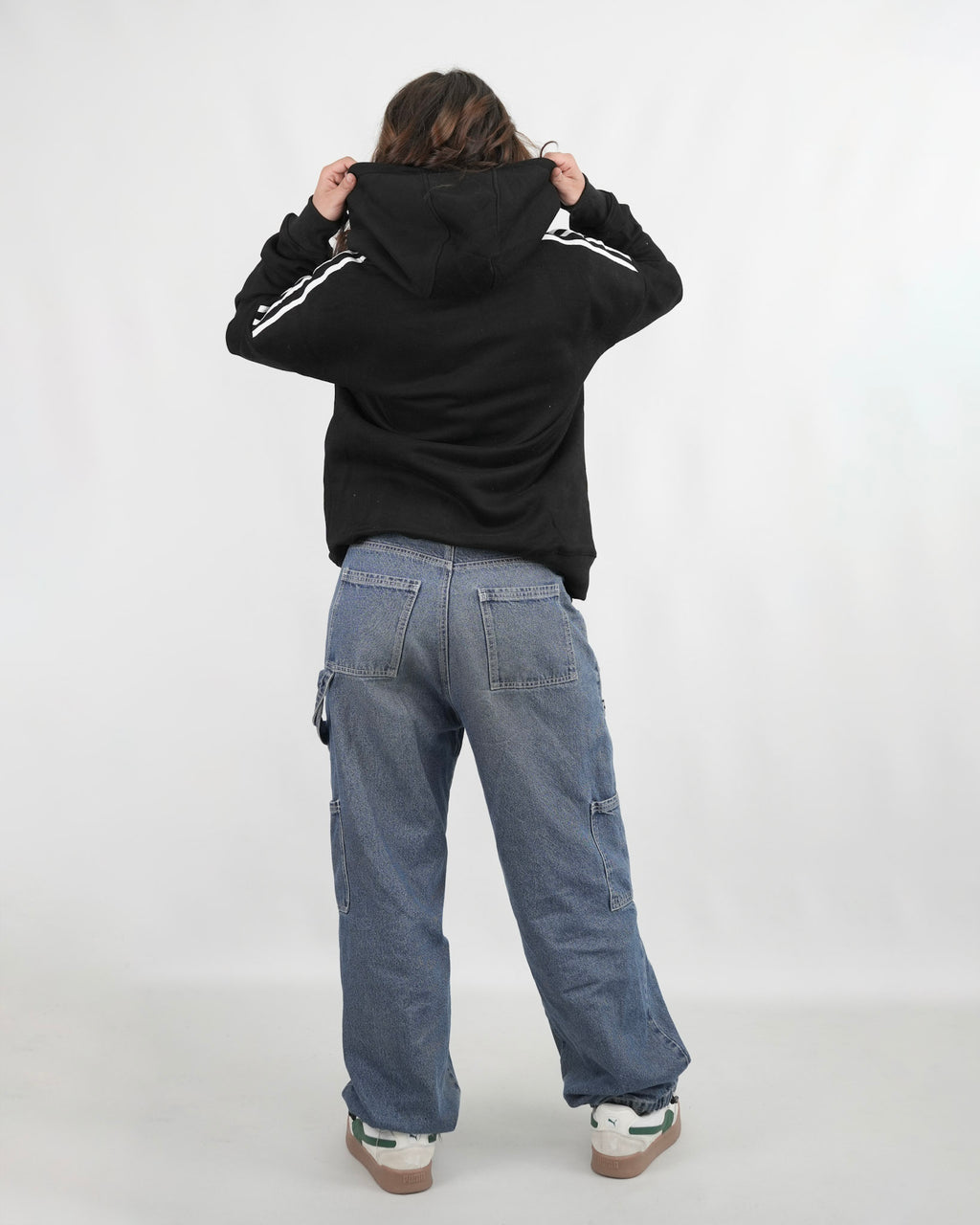HOODIE FSA065 NEGRO
