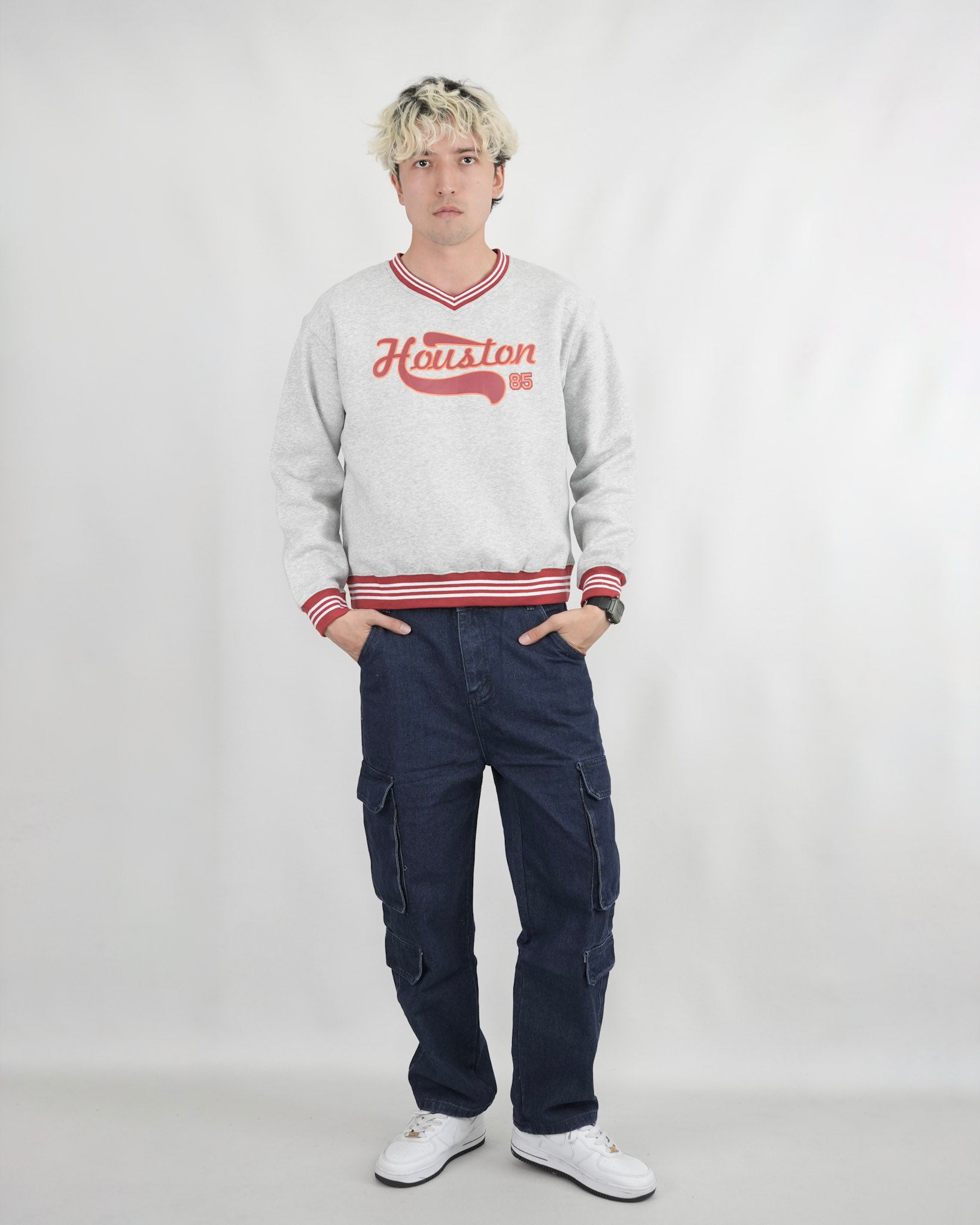 BUZO FMSA030 GRIS