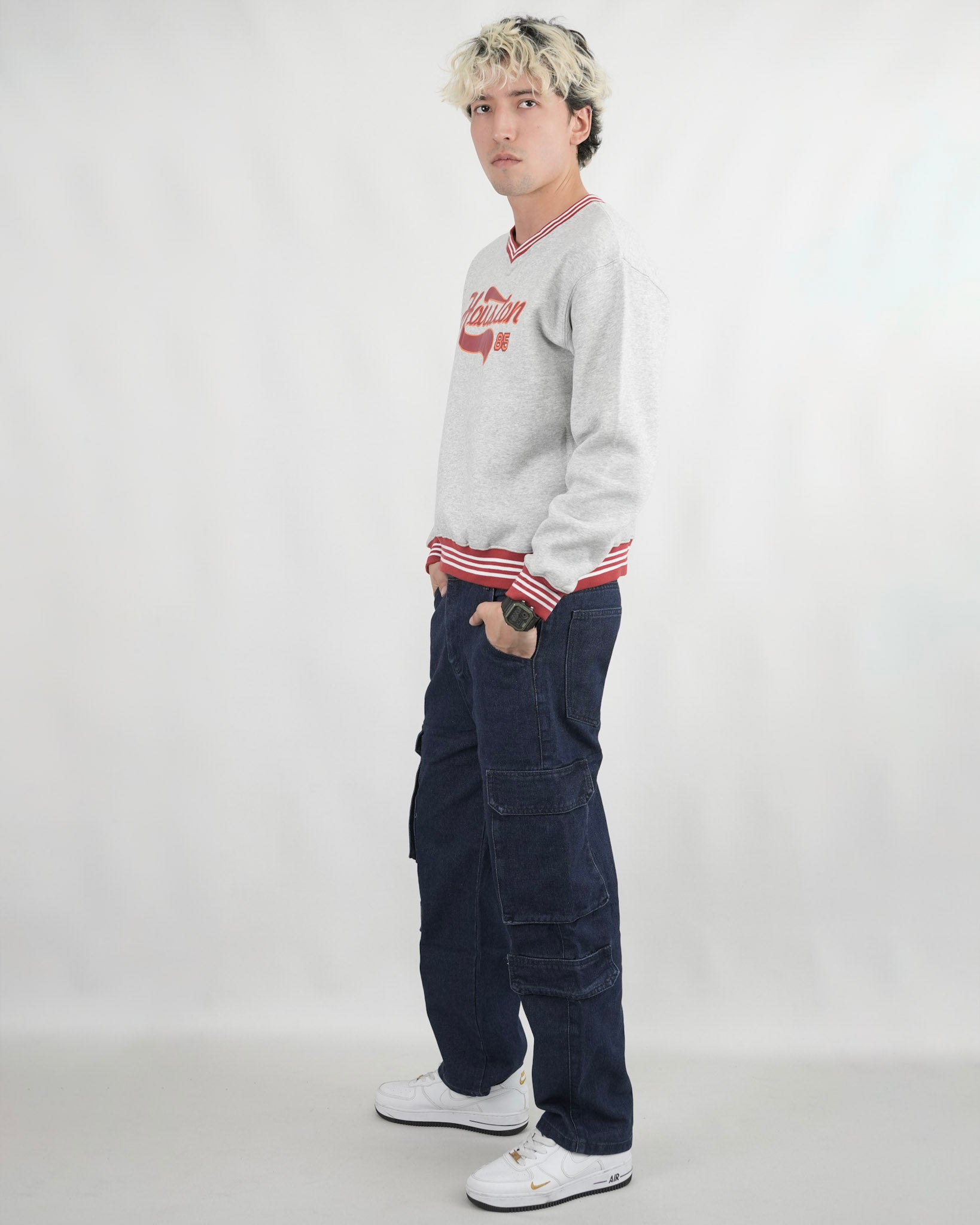 BUZO FMSA030 GRIS
