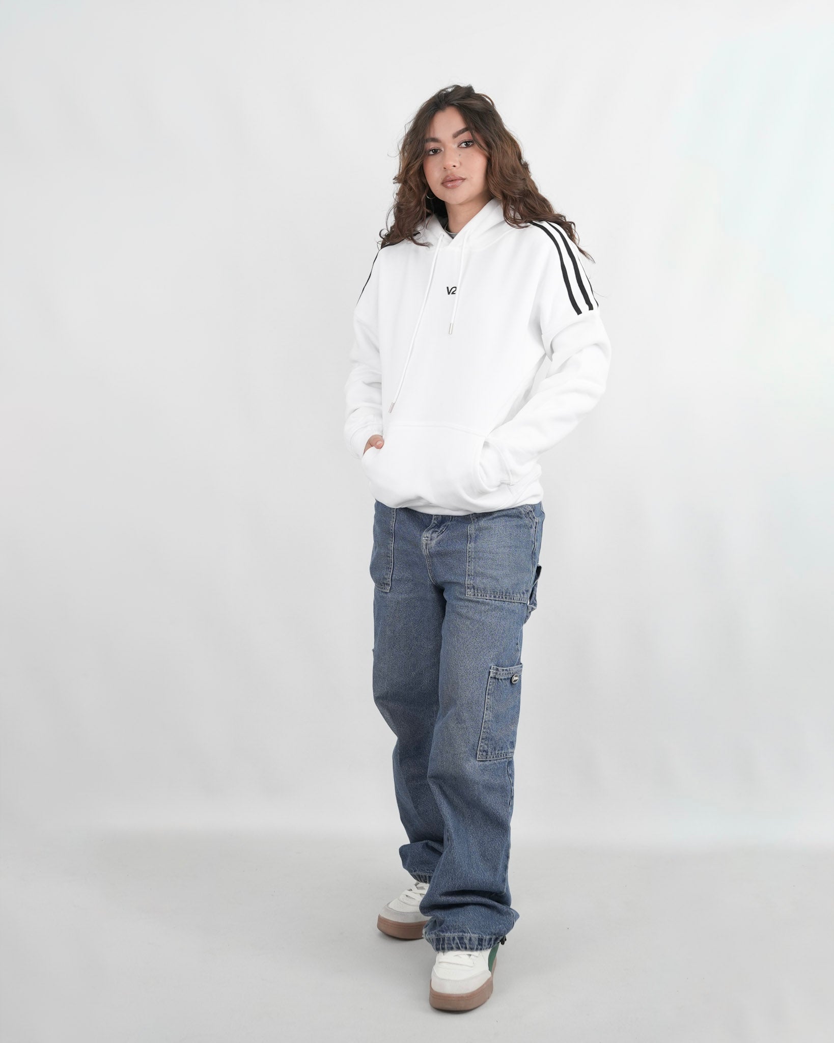 HOODIE FSA065 BLANCO