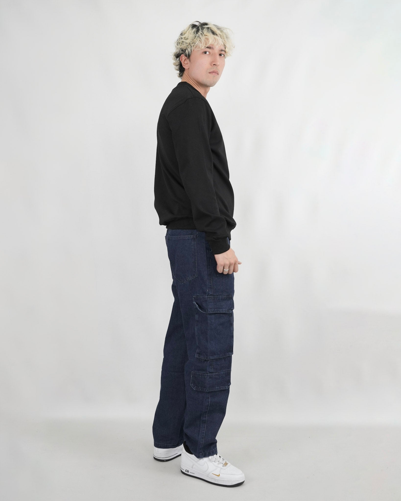 BUZO LSA014 NEGRO