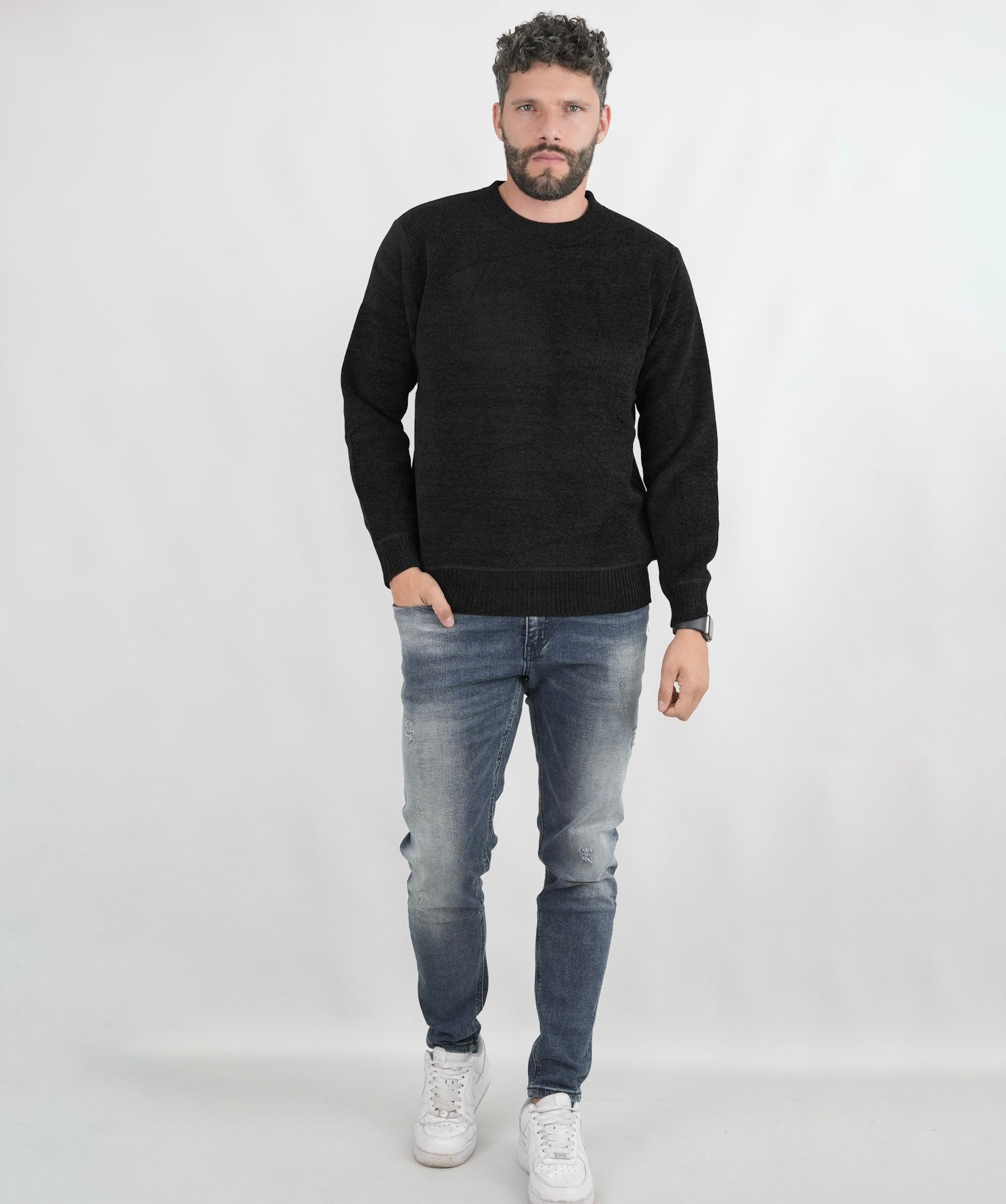 SUETER HISA019 NEGRO