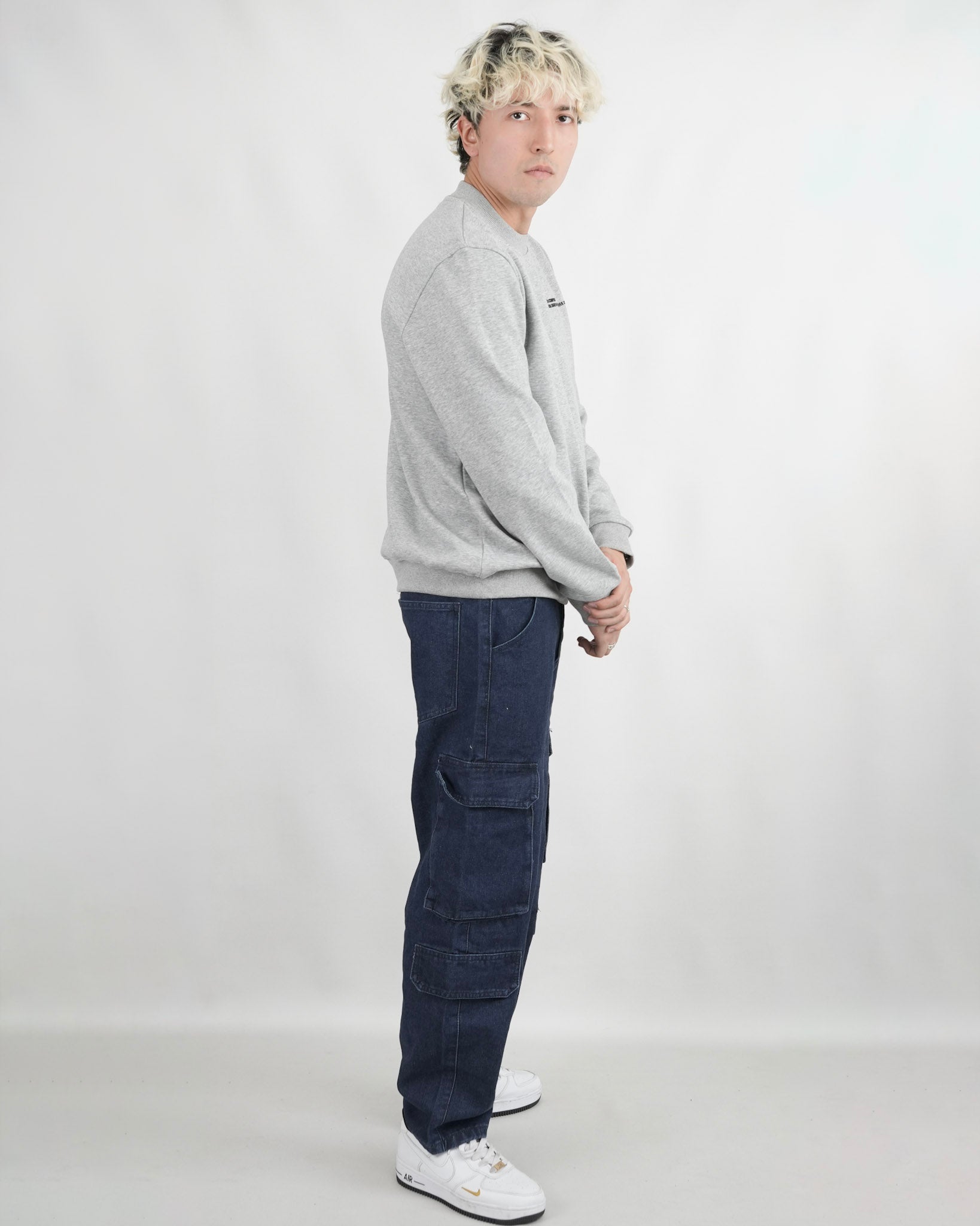 BUZO LSA014 GRIS