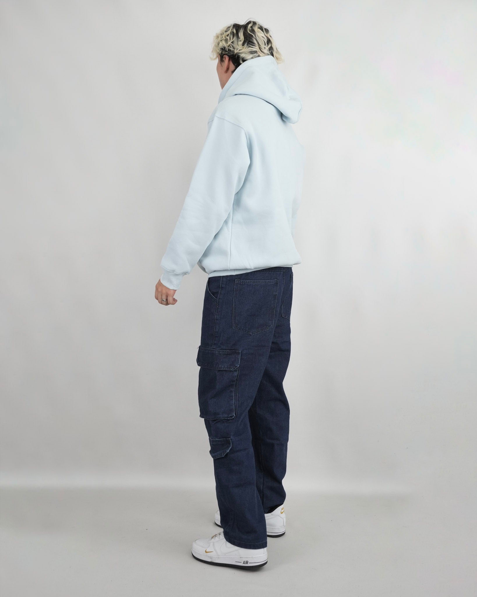 HOODIE FSA052 AZUL.C