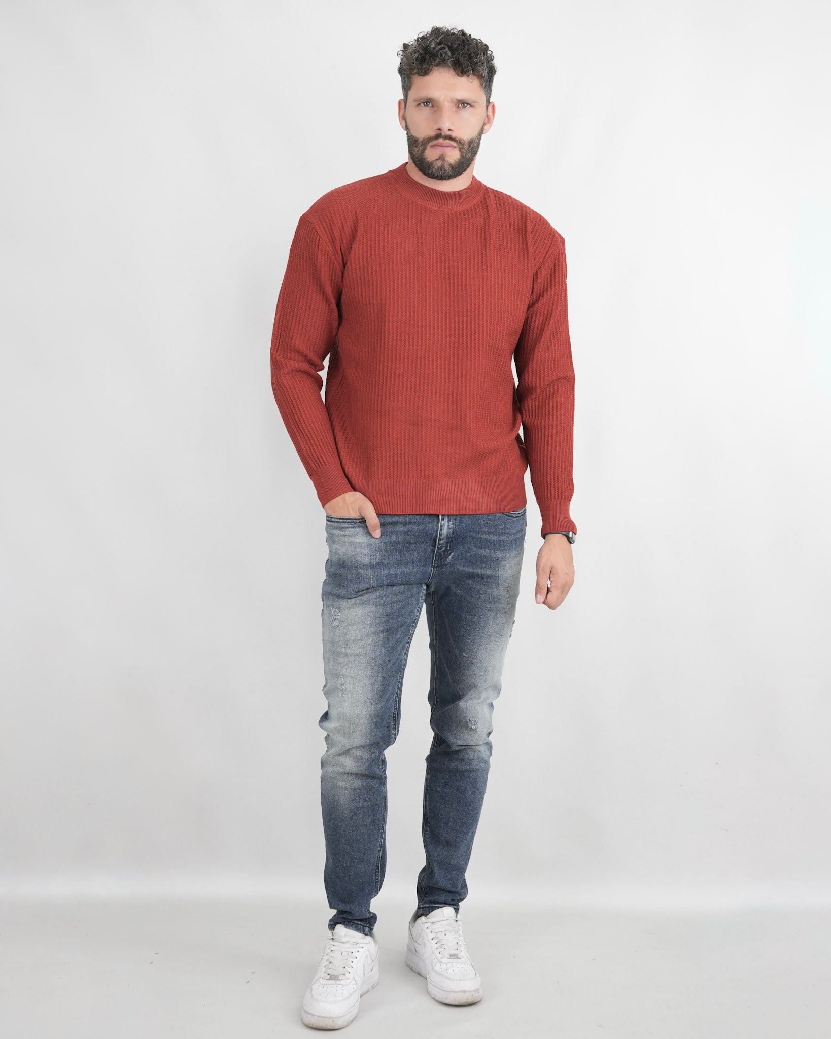 SUETER HISA012 ROJO