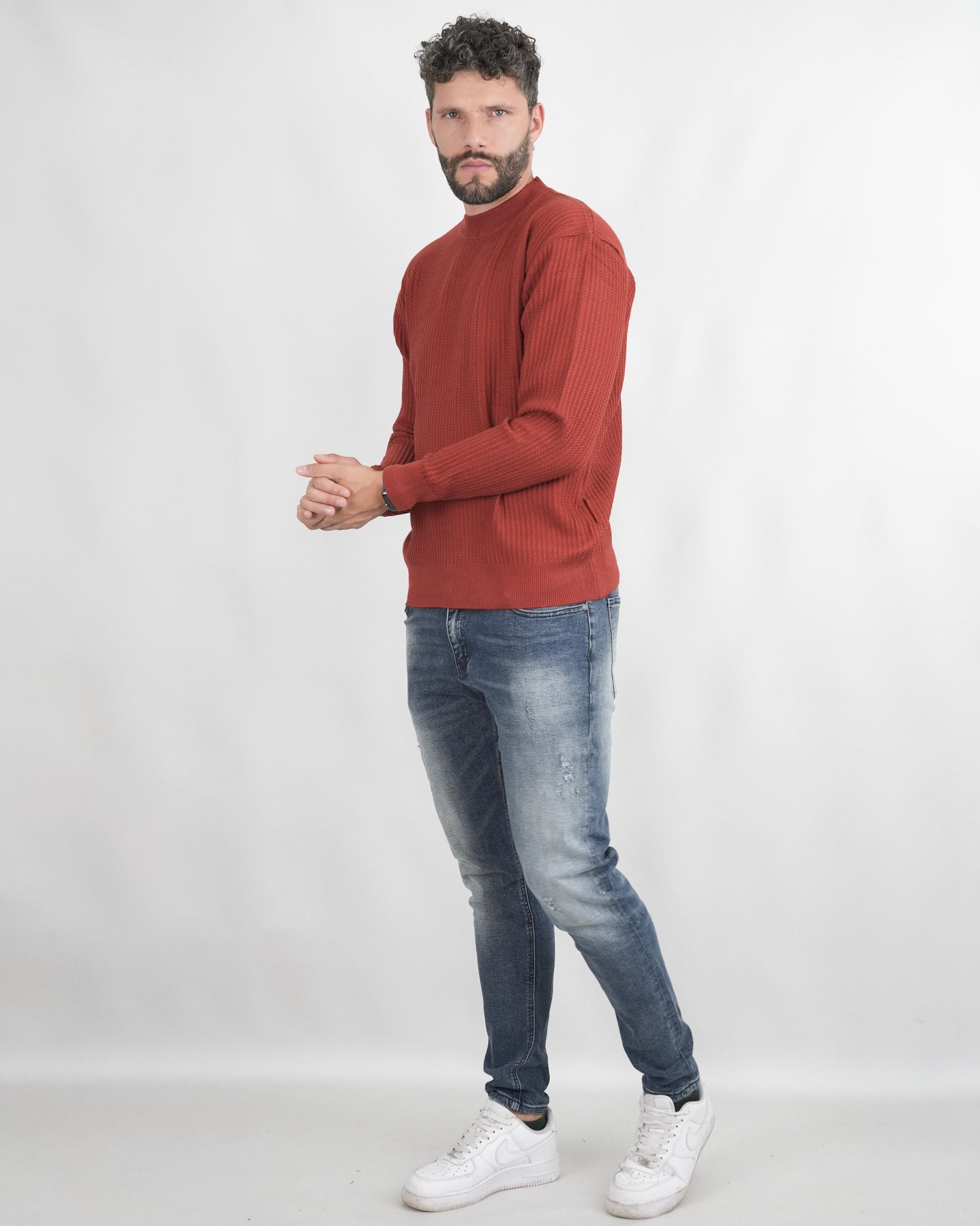 SUETER HISA012 ROJO