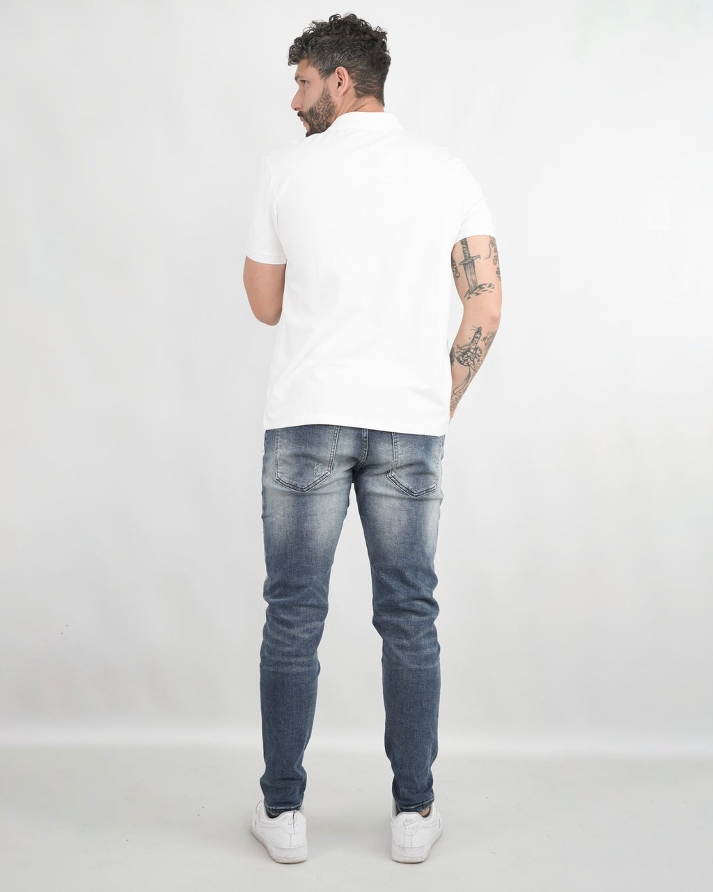 CAMISA POLO CAP006 BLANCO